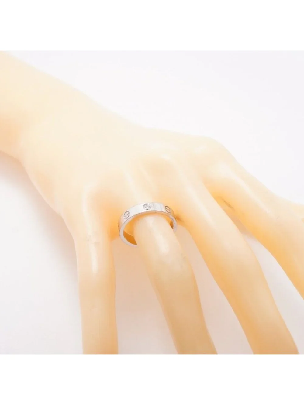 Cartier Ring Mini Love 18k White Gold Diamond